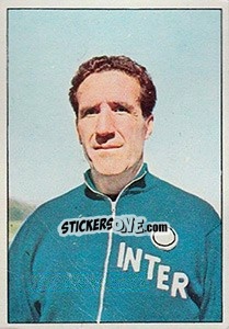 Sticker Helenio Herrera - Calciatori 1965-1966 n. 458 - Panini