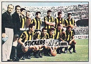 Sticker Squadra Penarol - Calciatori 1965-1966 - Panini
