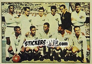 Sticker Squadra Santos - Calciatori 1965-1966 n. 466 - Panini