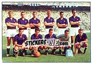 Figurina Squadra Fiorentina (1960-61) - Calciatori 1965-1966 - Panini