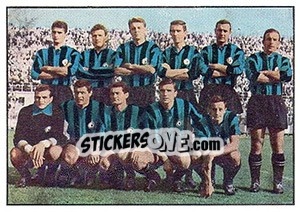 Sticker Squadra Atalanta (1962-63) - Calciatori 1965-1966 - Panini