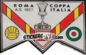 Figurina Scudetto Roma (1963-64)