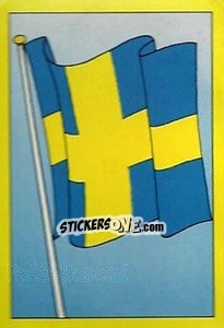 Sticker Bandeira - Euro 1992 n. 1 - Manil