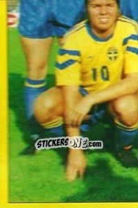 Sticker Equipe (puzzle 5) - Euro 1992 - Manil