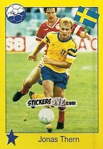 Sticker Jonas Thern - Euro 1992 n. 21 - Manil
