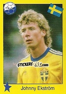 Sticker Johnny Ekström - Euro 1992 - Manil