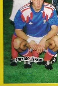 Sticker Equipe (puzzle 5) - Euro 1992 - Manil
