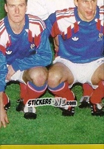 Sticker Equipe (puzzle 7) - Euro 1992 n. 44 - Manil
