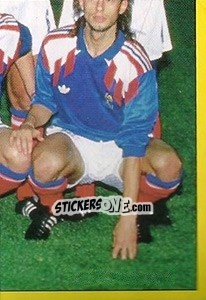 Sticker Equipe (puzzle 8) - Euro 1992 n. 45 - Manil