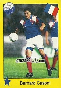 Cromo Bernard Casoni - Euro 1992 - Manil