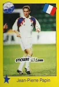Sticker Jean-Pierre Papin - Euro 1992 n. 59 - Manil