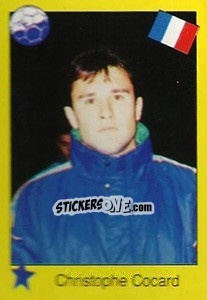 Sticker Christophe Cocard - Euro 1992 - Manil