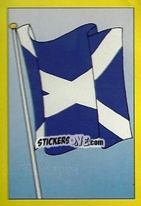 Sticker Bandeira - Euro 1992 - Manil