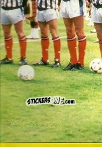 Sticker Equipe (puzzle 6) - Euro 1992 - Manil