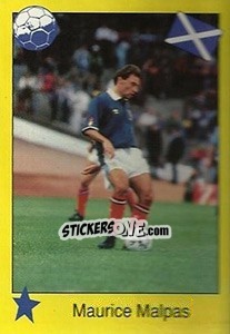 Sticker Maurice Malpas - Euro 1992 - Manil