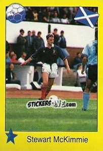 Sticker Stewart McKimmie - Euro 1992 - Manil
