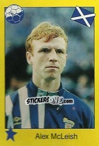 Sticker Alex McLeish - Euro 1992 n. 83 - Manil