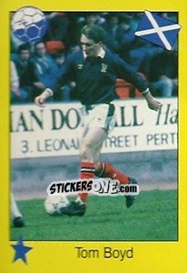 Sticker Tom Boyd - Euro 1992 n. 87 - Manil