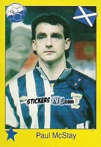 Sticker Paul McStay - Euro 1992 n. 88 - Manil