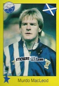 Sticker Murdo MacLeod - Euro 1992 n. 91 - Manil