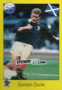 Sticker Gordon Durie - Euro 1992 n. 94 - Manil