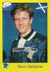 Sticker Kevin Gallacher - Euro 1992 - Manil