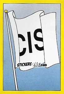 Sticker Bandeira - Euro 1992 n. 97 - Manil