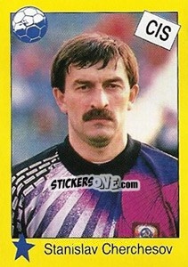 Sticker Stanislav Cherchesov - Euro 1992 n. 99 - Manil