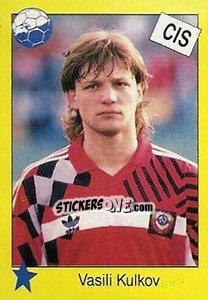 Sticker Vasili Kulkov - Euro 1992 - Manil
