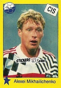 Sticker Aleksei Mikhailichenko - Euro 1992 n. 119 - Manil
