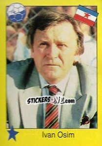 Sticker Ivan Osim - Euro 1992 n. 130 - Manil