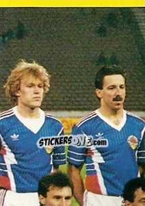 Sticker Equipe (puzzle 3) - Euro 1992 n. 136 - Manil