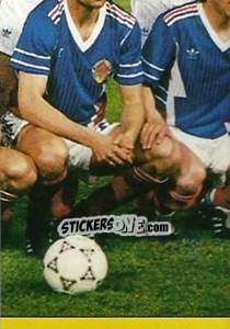 Sticker Equipe (puzzle 7) - Euro 1992 - Manil