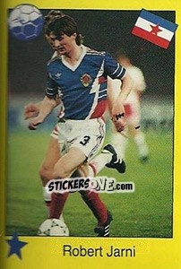 Sticker Robert Jarni - Euro 1992 - Manil