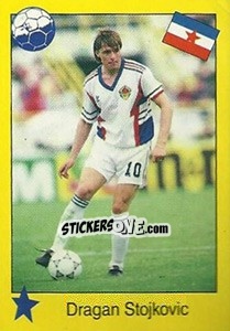 Sticker Dragan Stojkovic - Euro 1992 n. 151 - Manil