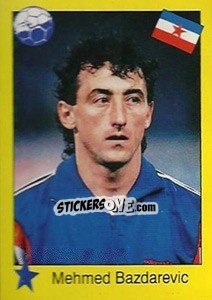 Sticker Mehmed Bazdarevic - Euro 1992 n. 152 - Manil