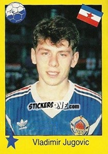 Sticker Vladimir Jugovic - Euro 1992 n. 154 - Manil