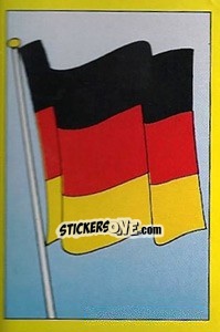 Sticker Bandeira - Euro 1992 n. 161 - Manil