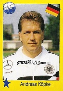 Cromo Andreas Köpke - Euro 1992 - Manil