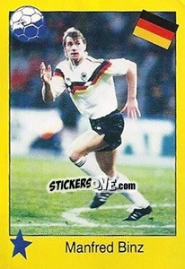 Sticker Manfred Binz - Euro 1992 - Manil