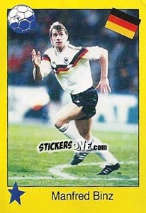 Sticker Manfred Binz - Euro 1992 n. 165 - Manil