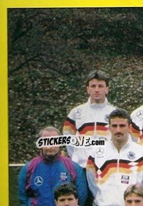 Sticker Equipe (puzzle 1) - Euro 1992 - Manil