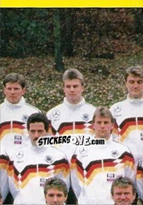 Sticker Equipe (puzzle 2) - Euro 1992 - Manil