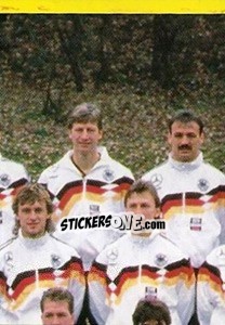 Sticker Equipe (puzzle 3) - Euro 1992 - Manil