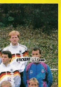 Sticker Equipe (puzzle 4) - Euro 1992 - Manil