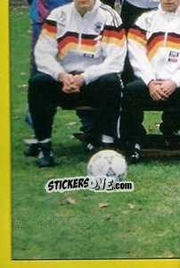 Sticker Equipe (puzzle 5) - Euro 1992 - Manil