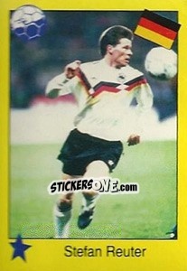 Cromo Stefan Reuter - Euro 1992 n. 174 - Manil