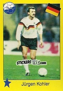 Cromo Jürgen Kohler - Euro 1992 n. 176 - Manil