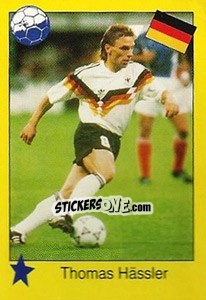 Sticker Thomas Hässler - Euro 1992 n. 181 - Manil