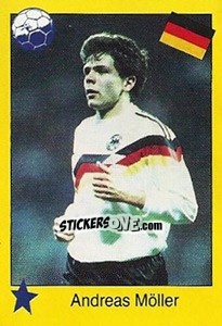 Sticker Andreas Möller - Euro 1992 n. 184 - Manil